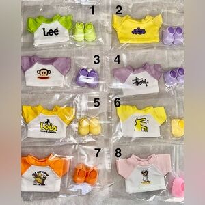 Labubu Clothes and Accessories - pick your own Shirt comes with shoes